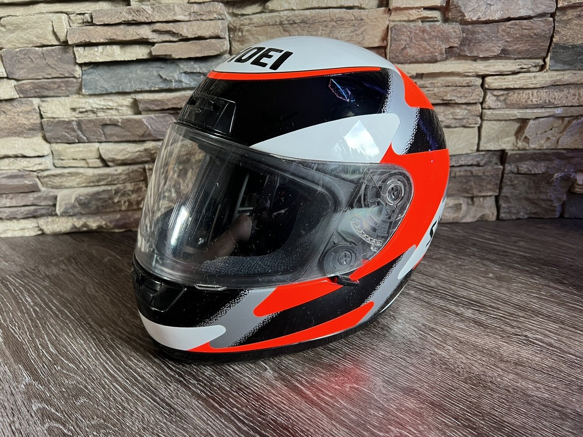 Vintage Shoei X-8 Wayne Rainey Replica Motorcycle Racing Helmet