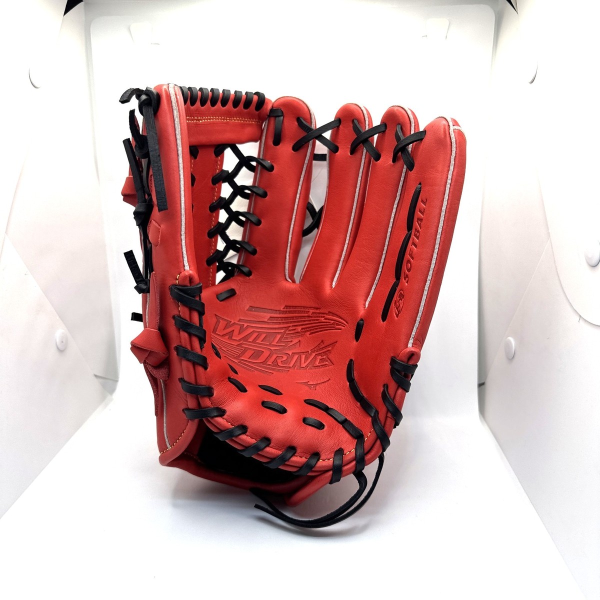 Mizuno Will Drive Red IBE Outfield Softball Glove 13