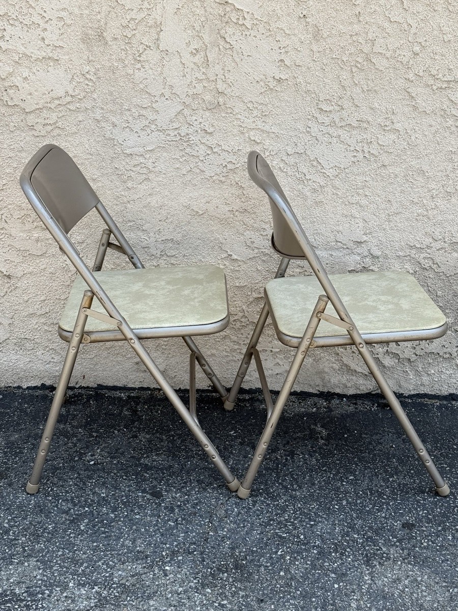 Set Of 2 Samsonite Folding Chair . 1875 . Vintage | eBay