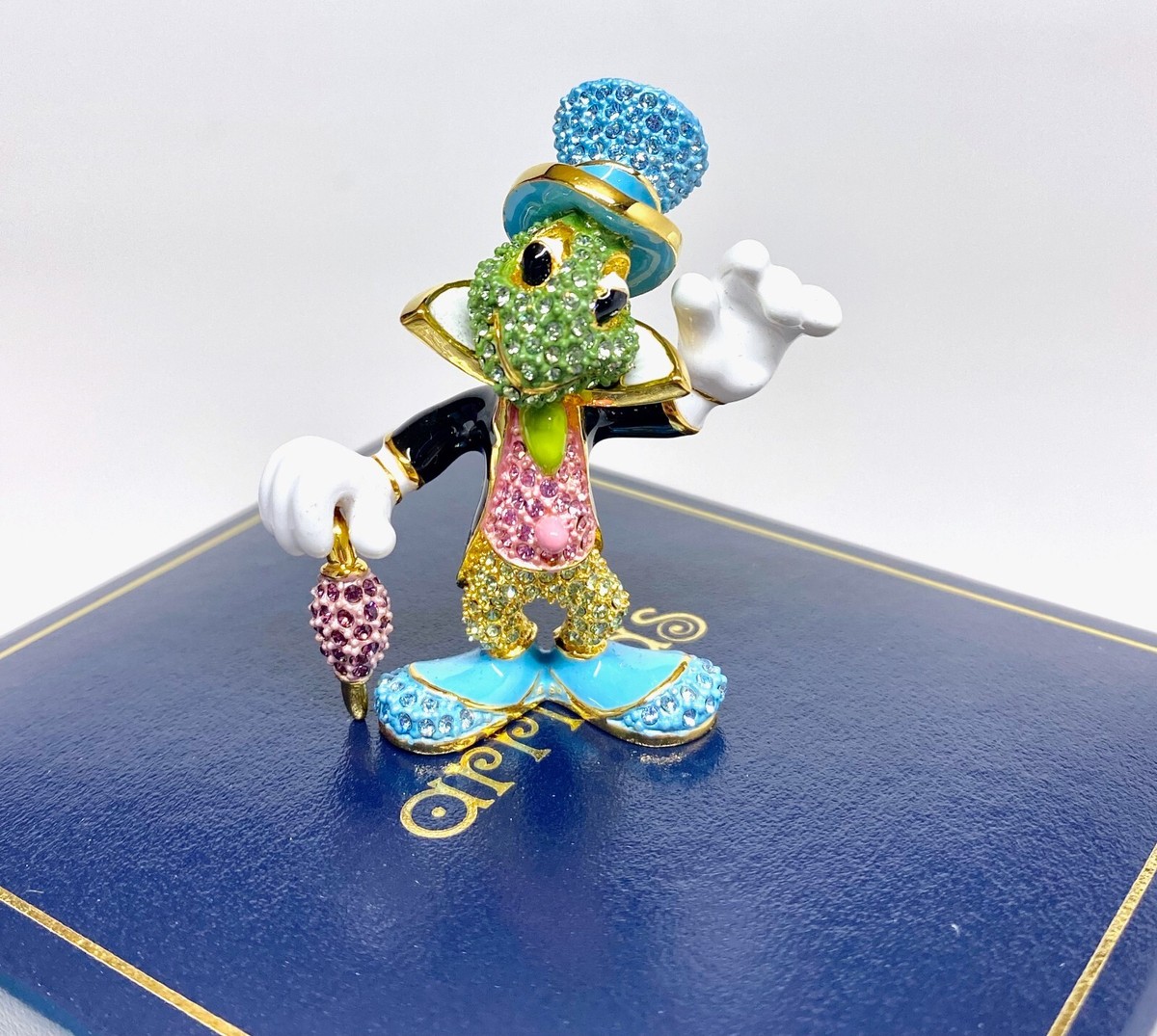 New Disney Arribas Brothers Swarovski® Crystal Jiminy Cricket