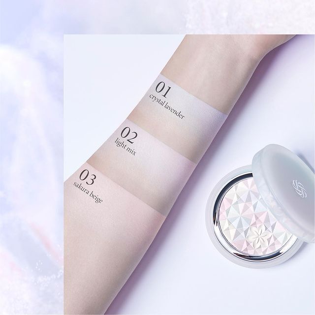 COSME DECORTE AQ Aura Reflector 01 02 03 Glow Pressed Face Powder