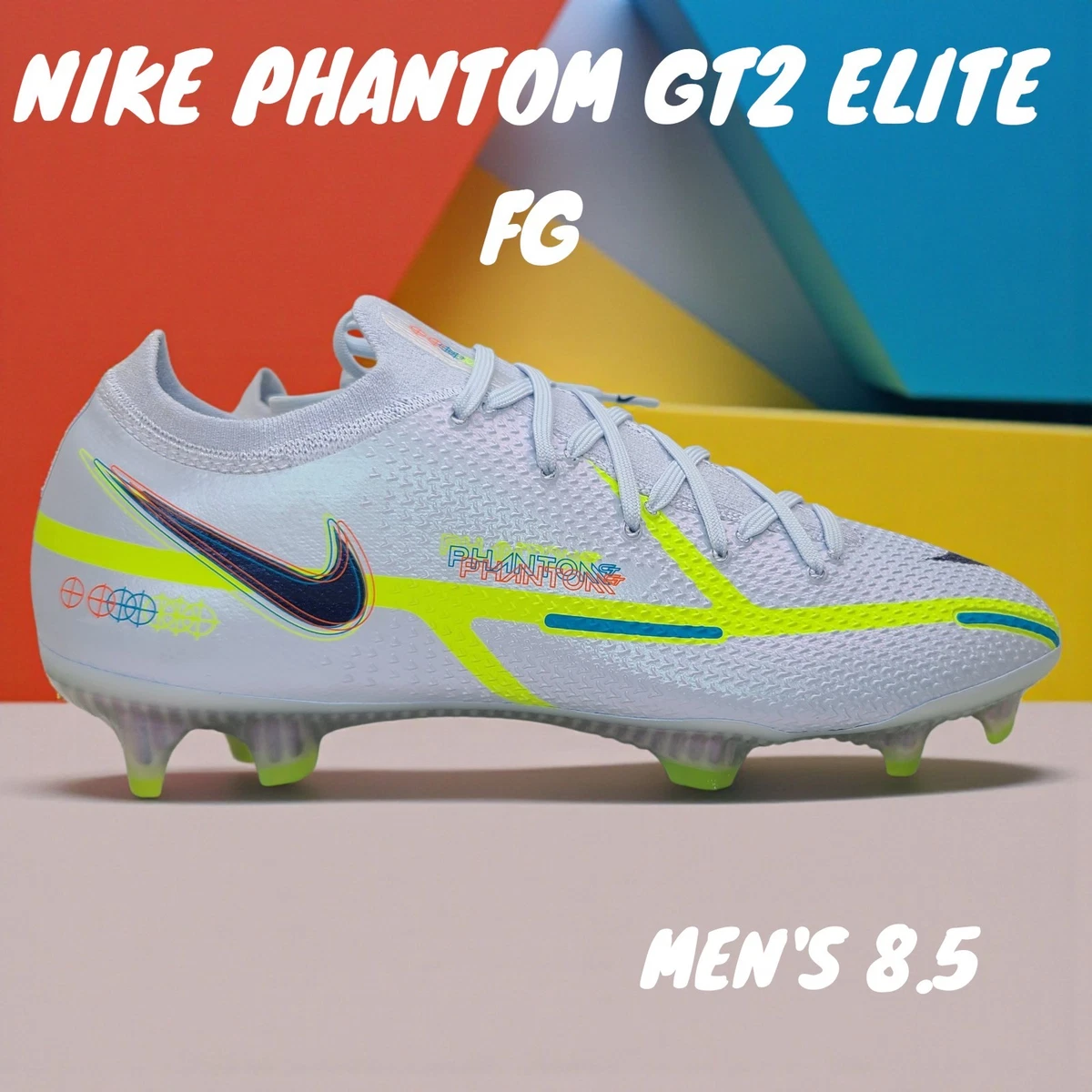 Nike Phantom GT2 Elite FG Grey Volt for Sale | Authenticity