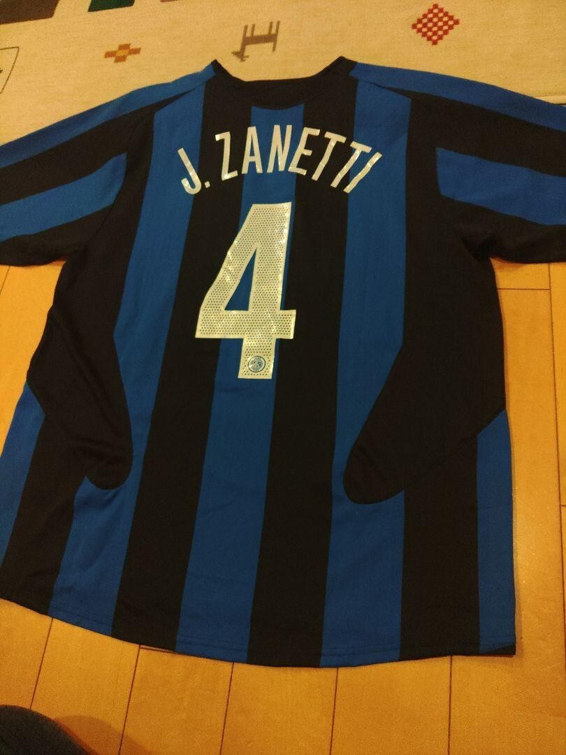 MINT Zanetti 4 L INTER MILAN 2005 2006 Jersey Maglia Shirt Nike | eBay