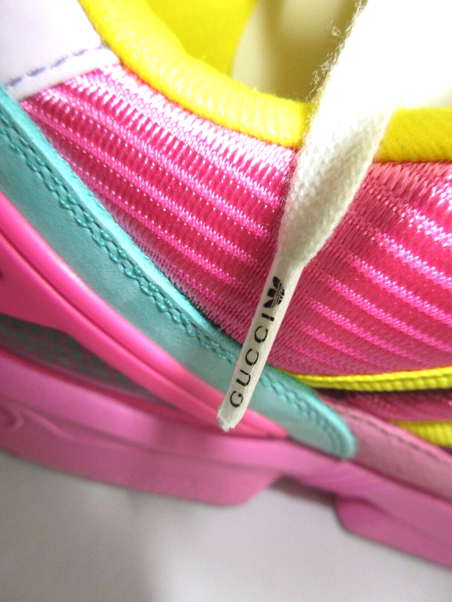NEW GUCCI x ADIDAS ZX 8000 PINK GG MONOGRAM