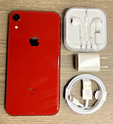 Apple iPhone XR Product Red 64GB Factory Unlocked - Very GOOD