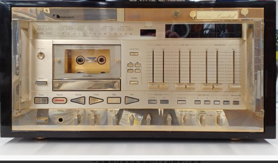 Nakamichi 1000ZXL Limited Cassette Tape Deck used from japan | eBay