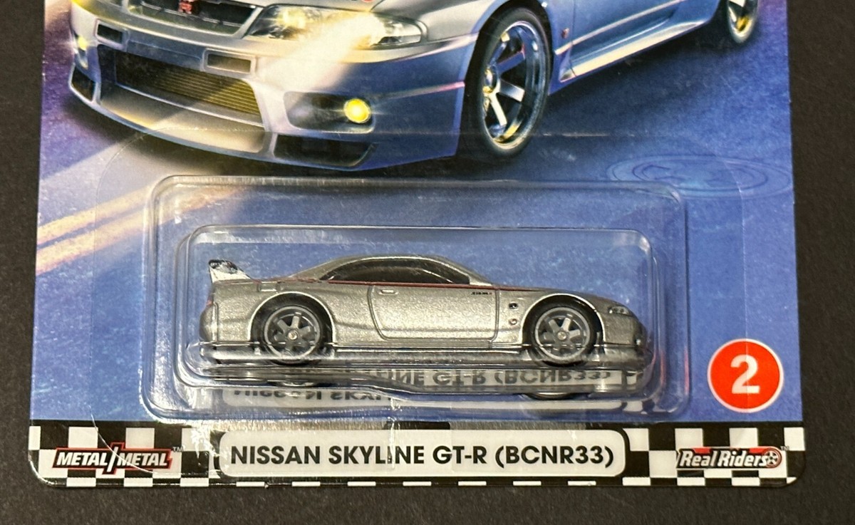 Hot Wheels Boulevard # 2 NISSAN SKYLINE GT-R (BCNR33) ,Free