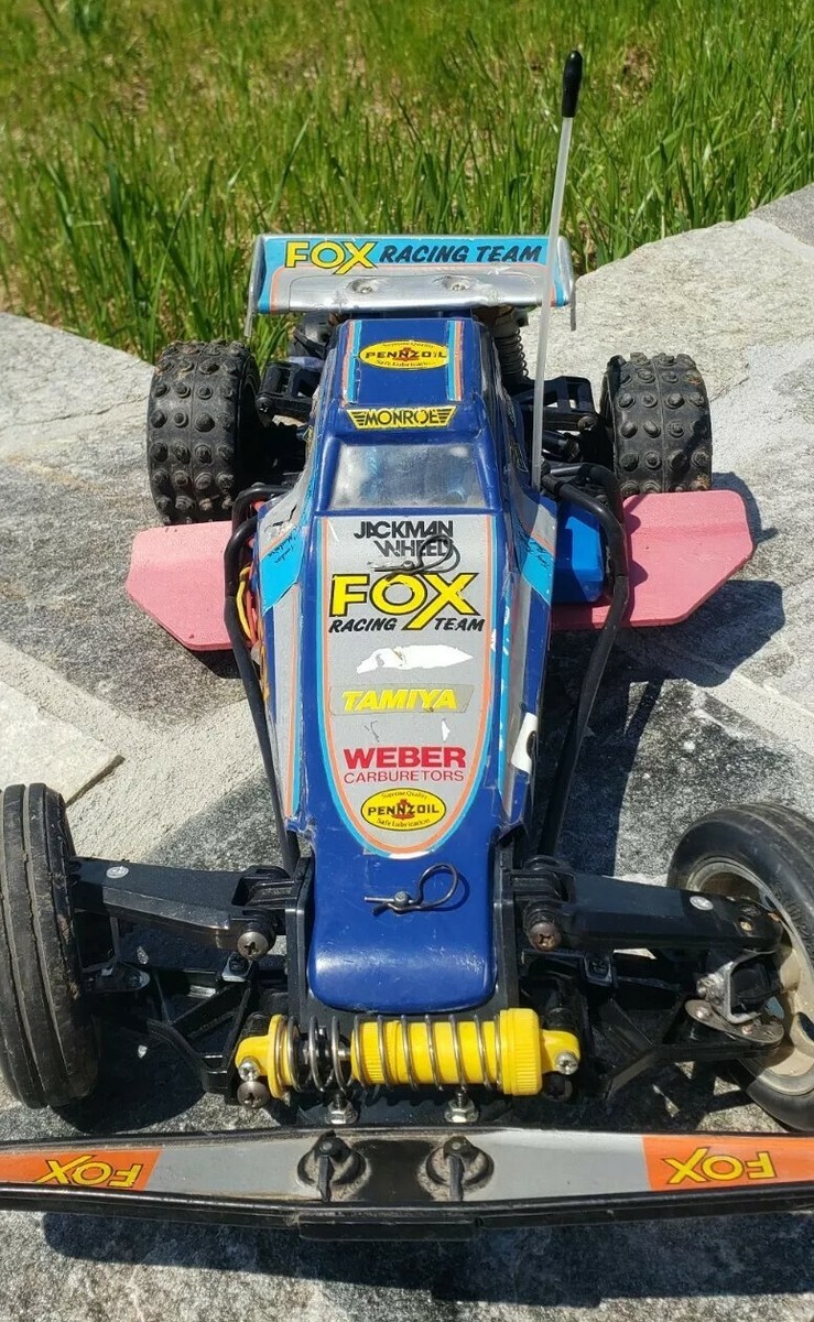 vintage original TAMIYA THE FOX RC 1/10TH SCALE kit # 5851 | eBay
