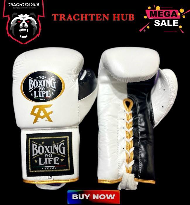 Customized Handmade No Boxing No Life Boxing Gloves | WHITE | | eBay