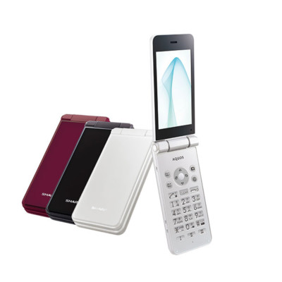 SHARP SH-N01 AQUOS KEITAI ANDROID FLIP PHONE UNLOCKED NEW WHITE SH