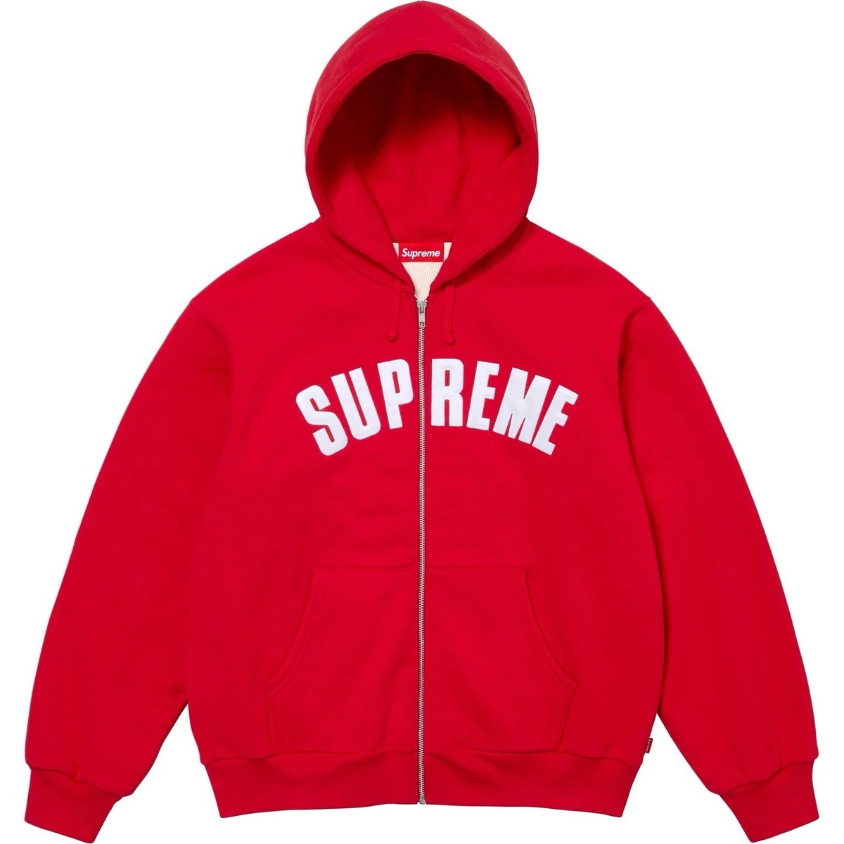 Supreme Arc Thermal Zip Up Hooded Sweatshirt 