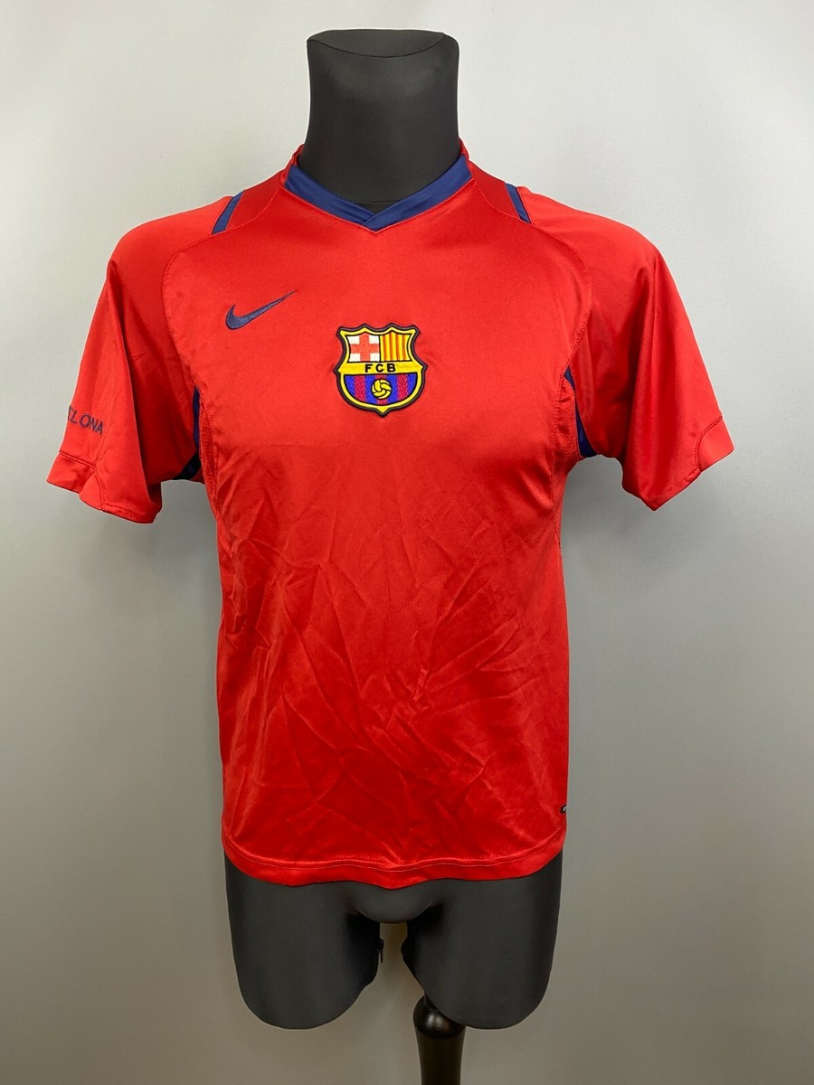 BARCELONA 2006 2007 TRAINING SHIRT FOOOTBALL SOCCER CAMISETA NIKE