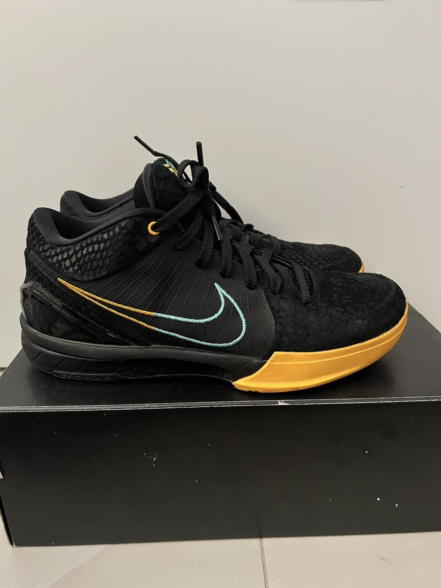 Nike Kobe 4 IV Protro FTB Snake Snakeskin 'Black Gold' Men Size