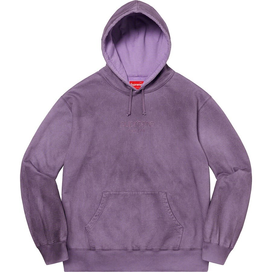 NEW Size Small SUPREME SPRAY HOODED SWEATSHIRT Violet Purple | eBay