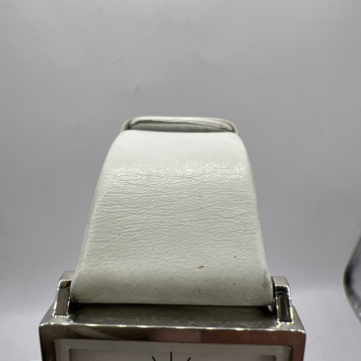 Rare Nixon Women's Watch Max and Relax The Chalet Leather White