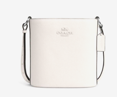 New Coach CR153 Sophie Bucket Bag Pebble Leather Chalk | eBay