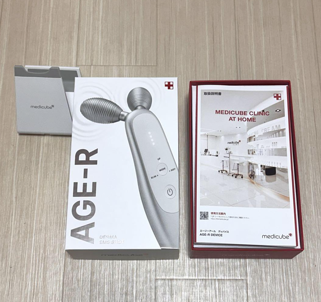 Medicube Age-R Derma EMS Shot Device Face Massager Skin Care