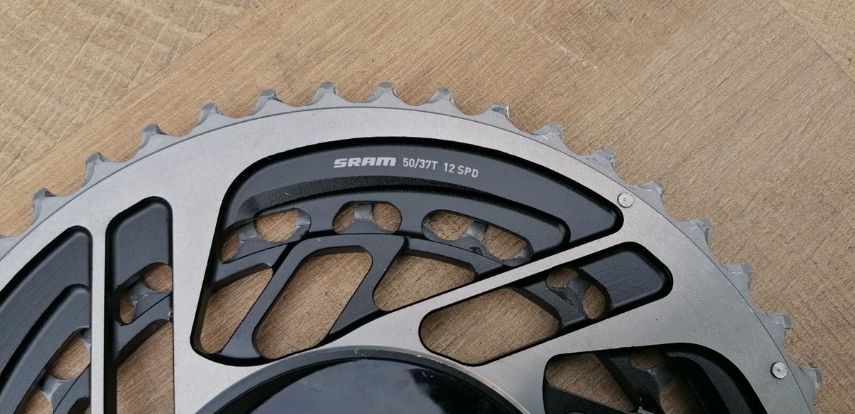 Sram Red 12s パワーメーター チェーンリング 50-37t 美品】SRAM RED