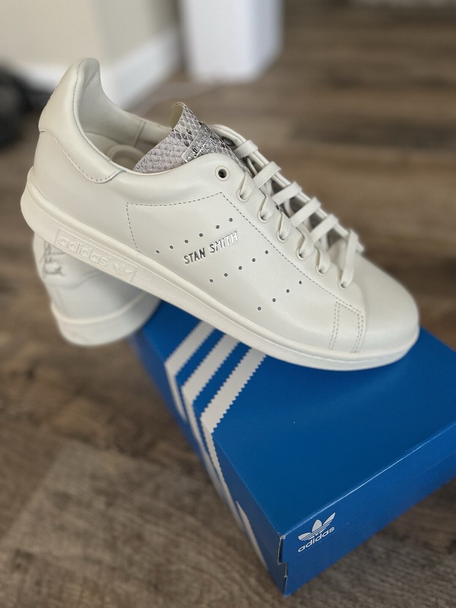 New Adidas Stan Smith Lux Off-White Snakeskin Men's Premium