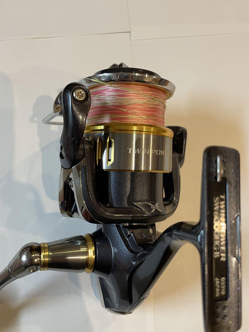 Shimano 15 Twin Power SW 6000HG Salt water Spinning Reel from