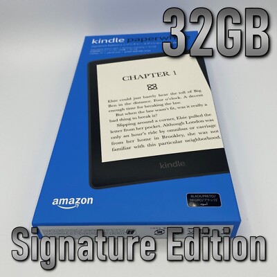 Kindle Paperwhite Signature Edition - Denim Blue, 32GB, 6.8