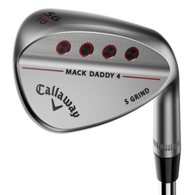 CALLAWAY MACK DADDY 4 CHROME SAND WEDGE 56°-10° (BOUNCE) S GRIND