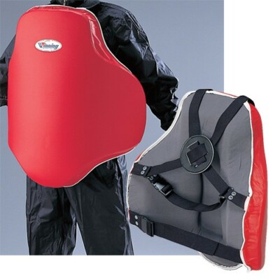 Winning Boxing Super Body Protector BC-3500 Red Authentic JAPAN