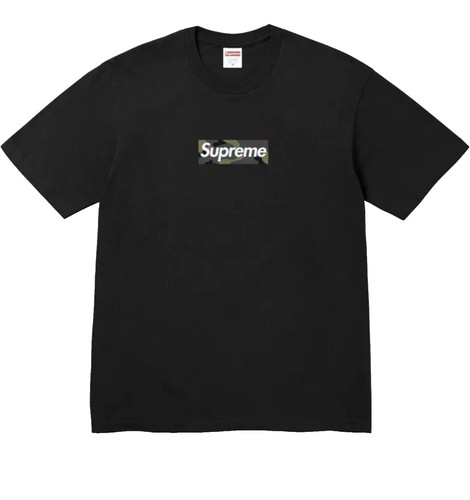 Supreme Cross Box Logo Tee Black Size L | eBay