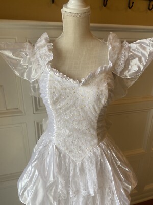 VINTAGE 1980S GUNNE SAX 5/6 XS JESSICA MCCLINTOCK FORMAL WEDDING