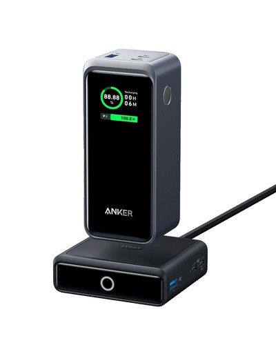 ANKER POWERCORE SOLAR 10000 15W POWER BANK 10,000 MAH DUAL PORTS