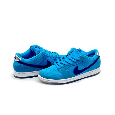 BQ6817-400 Nike SB Dunk Low Pro Blue Fury Deep Royal Navy Silver