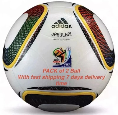 2x Adidas Jabulani FIFA World Cup 2010 South Africa Soccer Match