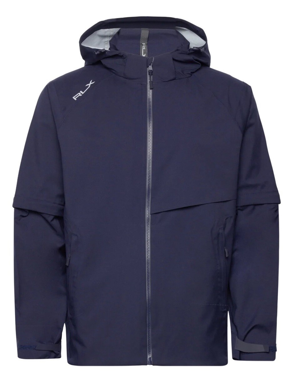 POLO Ralph Lauren RLX Navy Blue RRL Pro Golf Jacket Mens 2XL FAST