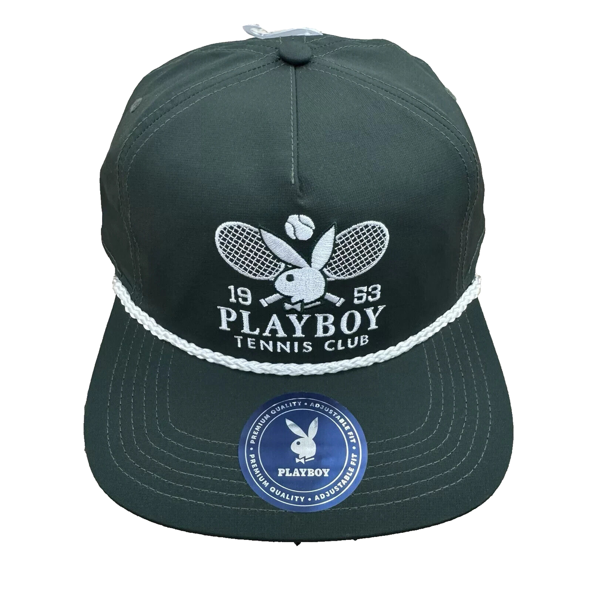 Playboy Tennis Club Rope Hat Snapback Green Premium Quality