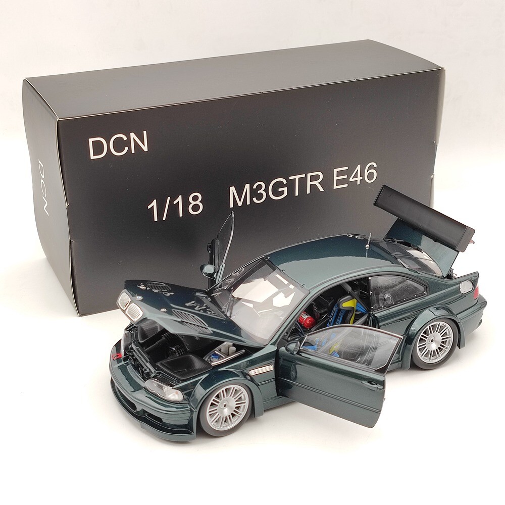 DCN 1:18 Scale BMW M3 GTR E46 2001 Need For Speed Metal Diecast