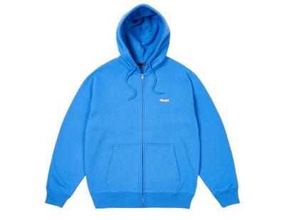 Palace Basically A Zip Hood SS24 Size XXL Palatial Blue Hoodie