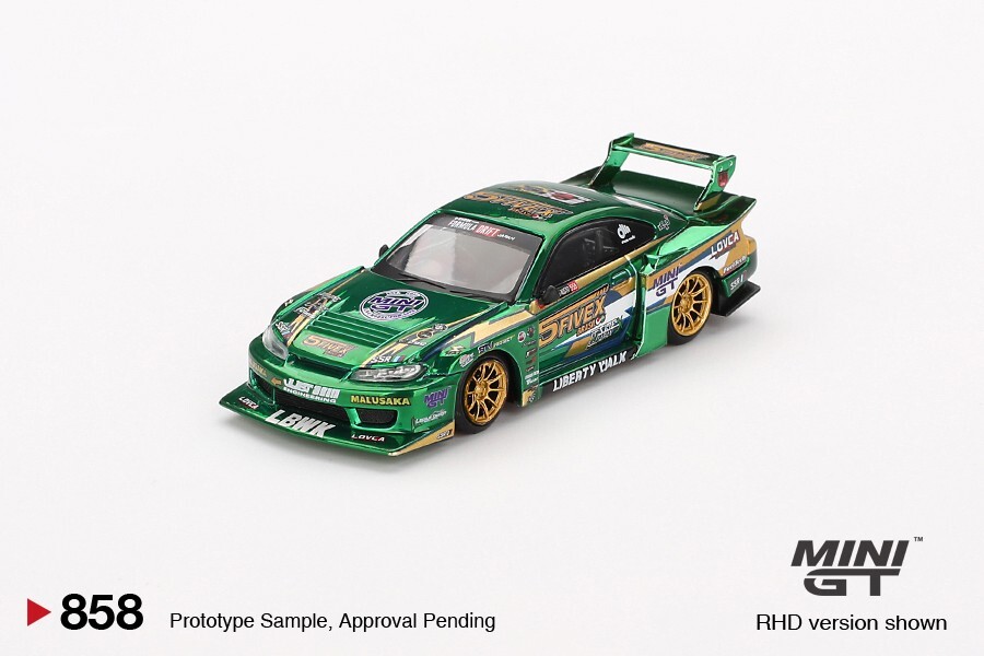 ミニッツ フォーミュラⅮ Silvia S15ボディ・シャシーセット （新品