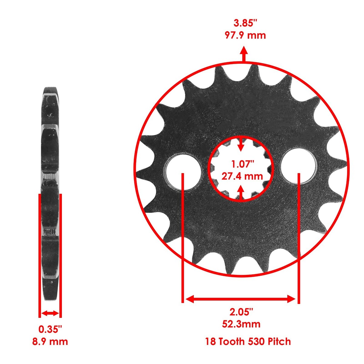 Red Drive Chain And Sprocket Kit for Kawasaki Ninja ZX-12R ZX1200