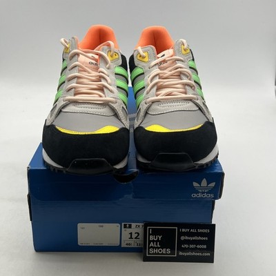 Size 12 - adidas ZX 750 White Beam Green Orange (HQ6680) | eBay