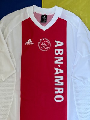 AJAX 2002-2003 HOME SOCCER JERSEY FOOTBALL SHIRT ADIDAS Sz.XL | eBay