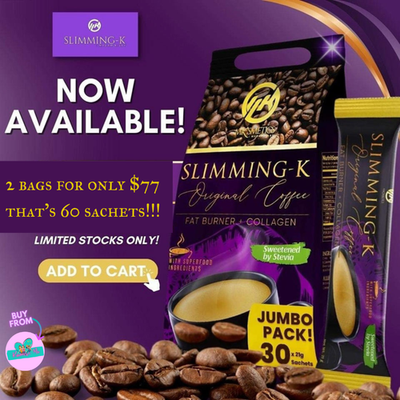 Slimming- K Coffee by Madam Kilay JUMBO Pack - 2 bags | eBay