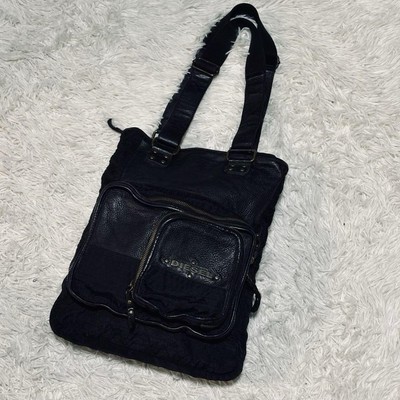 バッグ DIESEL Archive l Logo Handbag 00s Diesel Women 00S Disel