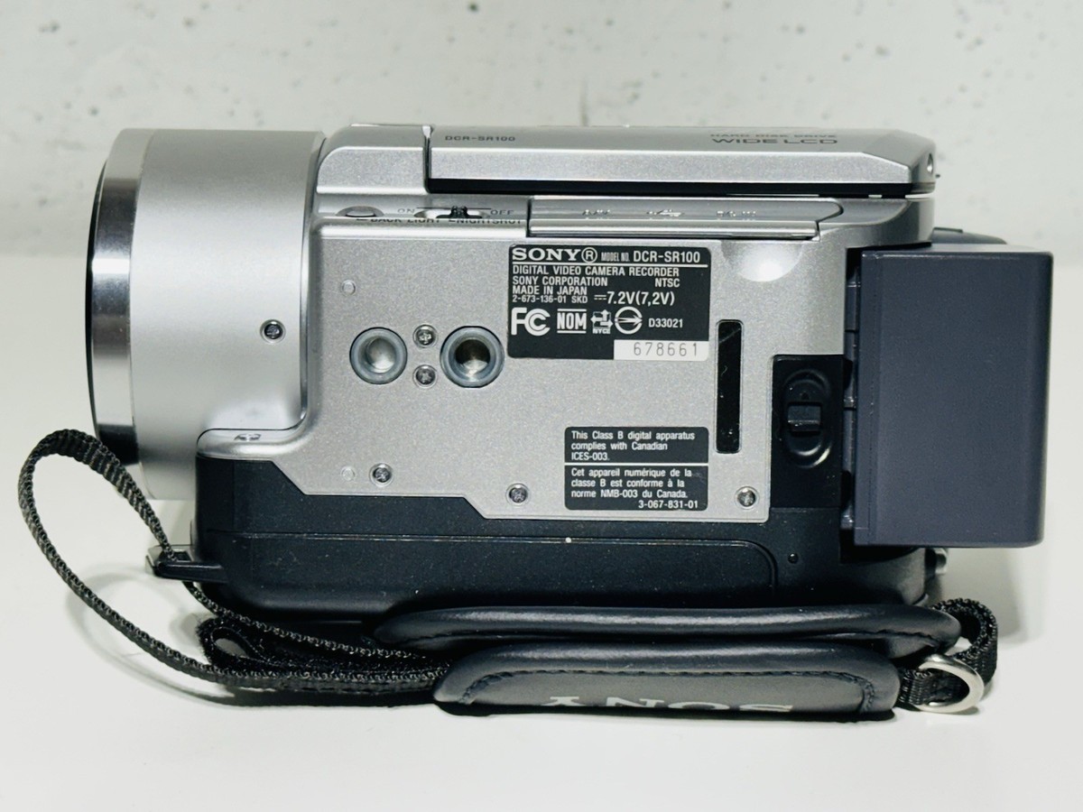 Sony Handycam DCR-SR100E Camcorder for sale online | eBay