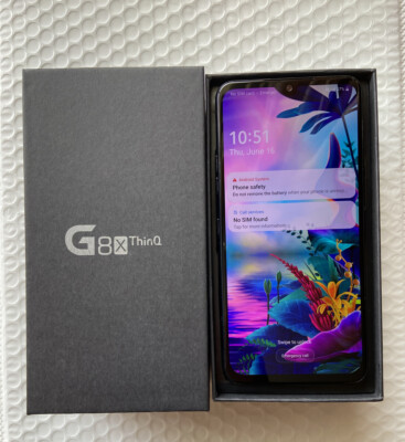 LG G8X ThinQ - 128 GB - Aurora Black (Unlocked) for sale online | eBay