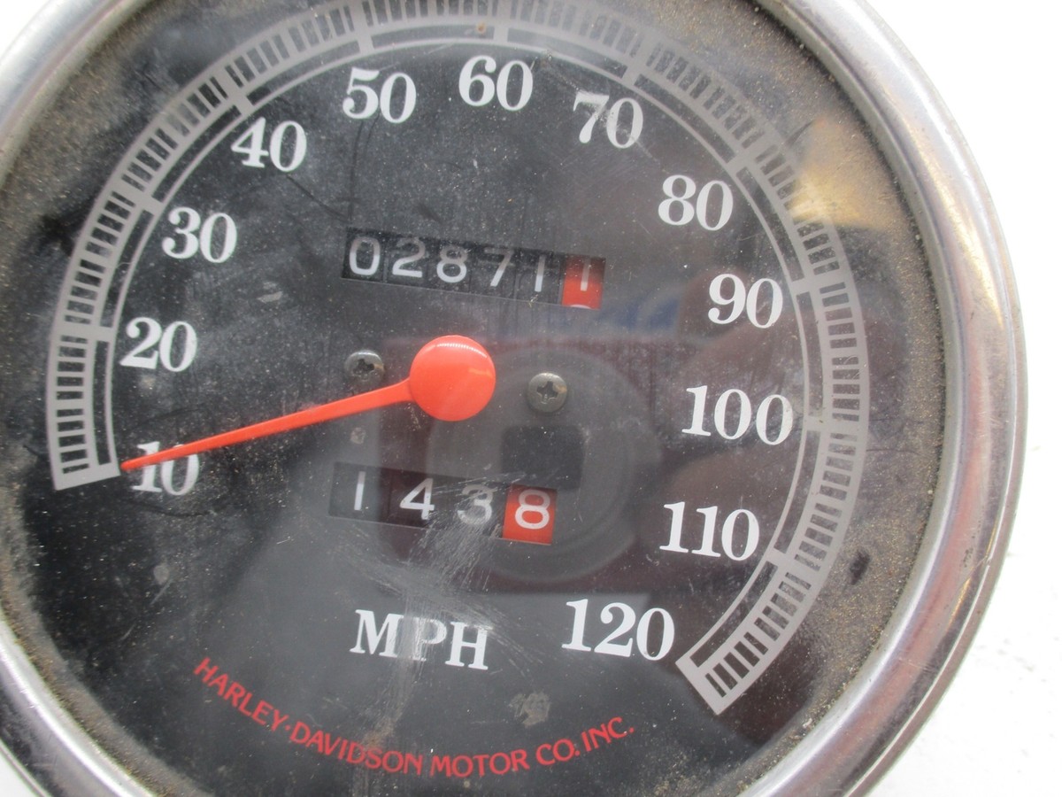Harley Davidson Nippon Seiki Shovelhead Japan Speedometer Speedo 0