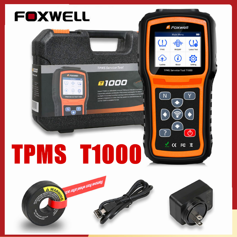 Foxwell TPMS Programer Code Reader Tire Pressure Sensor Activate