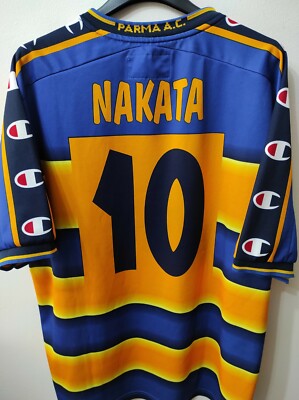 AC PARMA 2001-2002 Nakata 10 camiseta shirt trikot maillot maglia