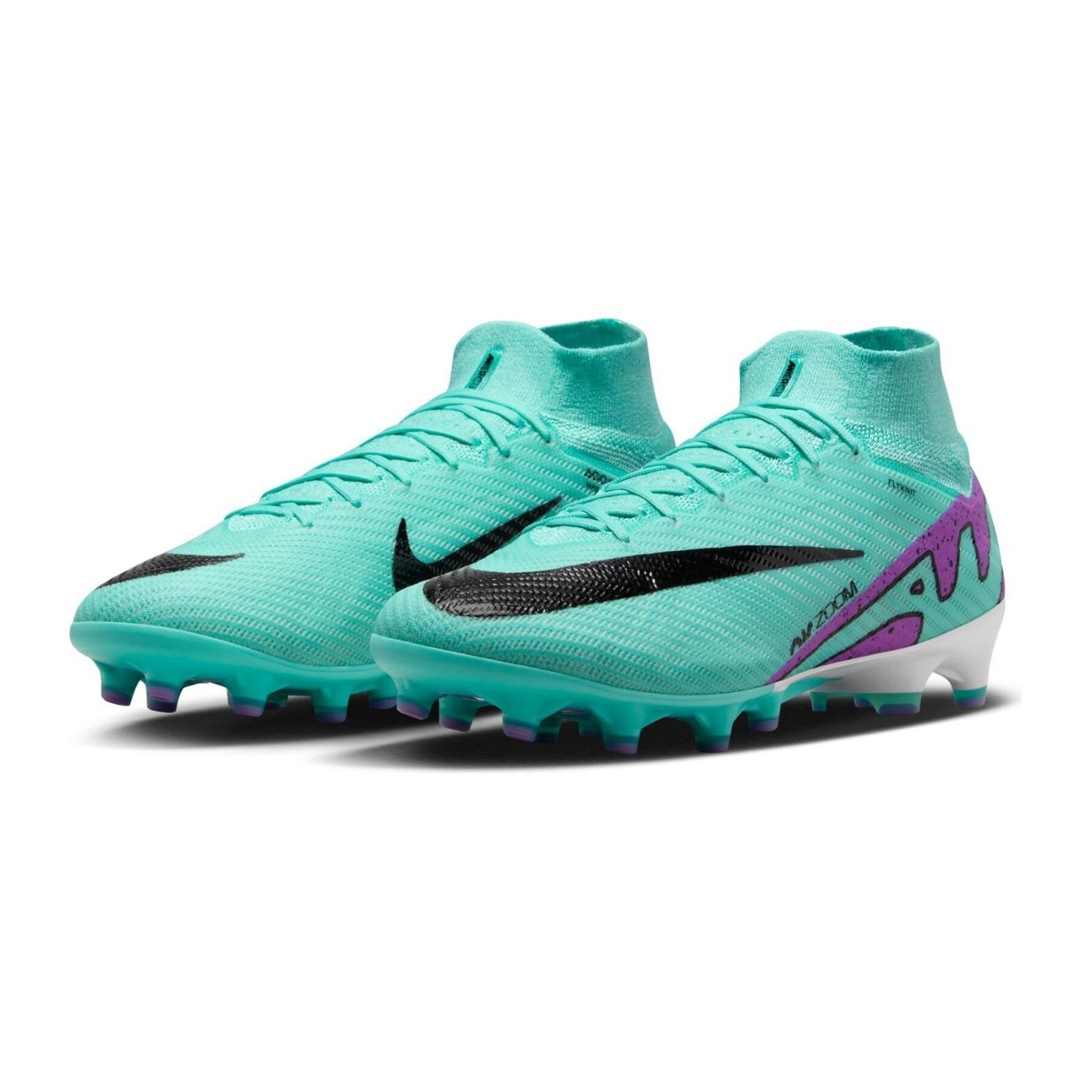 Nike Mercurial Superfly 9 Elite AG Turquoise Soccer Shoes Size 8.5
