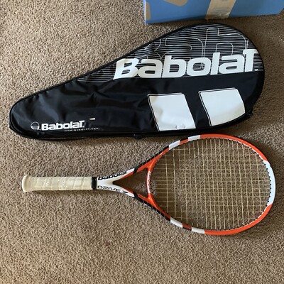 Babolat Drive Z - OS Tennis Racquet size - 4 3/8 + Cover | eBay