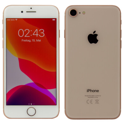 Apple iPhone 8 Smartphone 64GB Gold Ohne Simlock Top Angebot